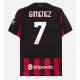 AC Milan Santiago Gimenez #7 Domaci Dres 2025-26 Kratak Rukav